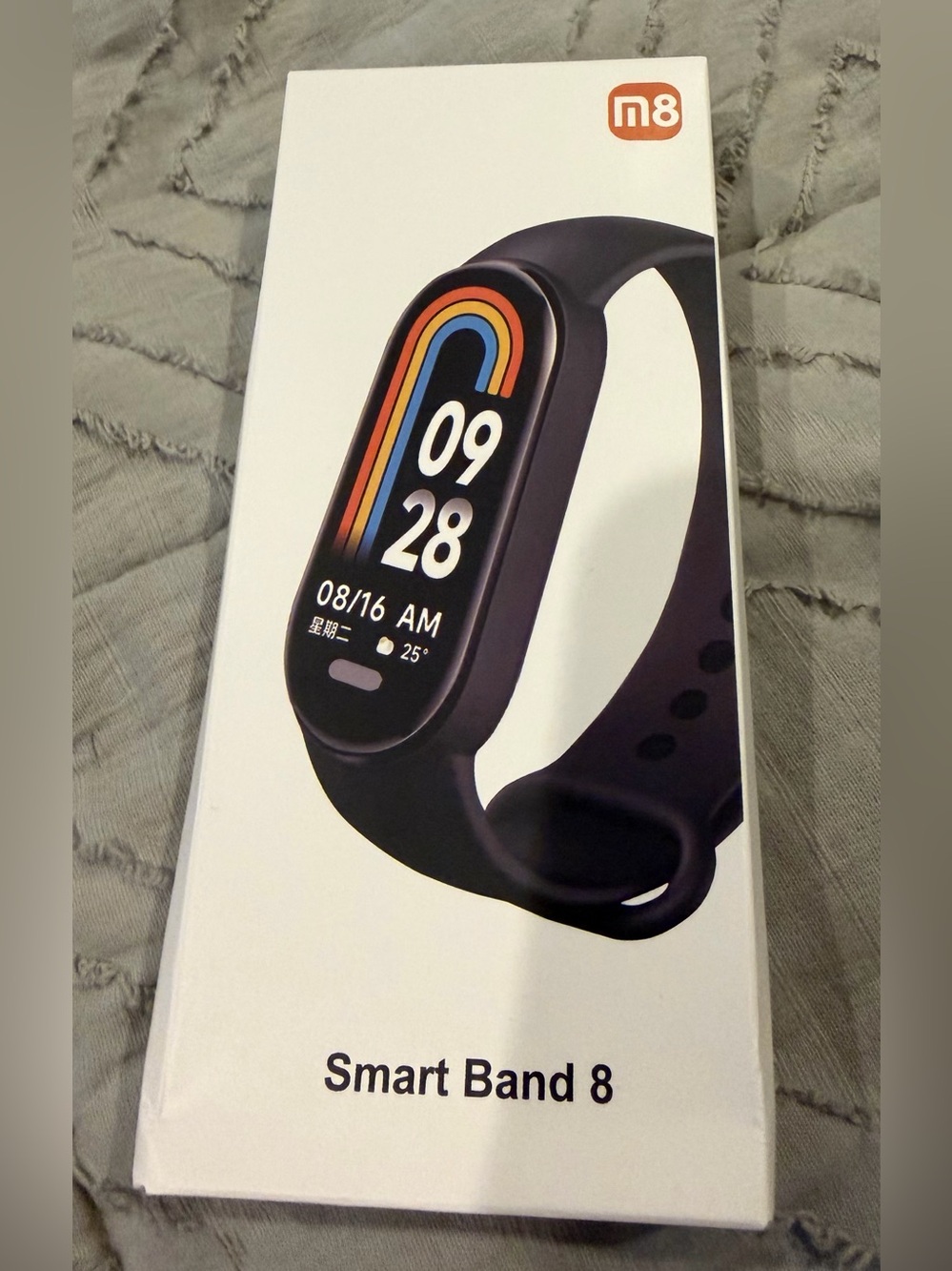 M8 Smart Band 8 Blood Pressure Heart Rate Fitness Tracker Bracelet